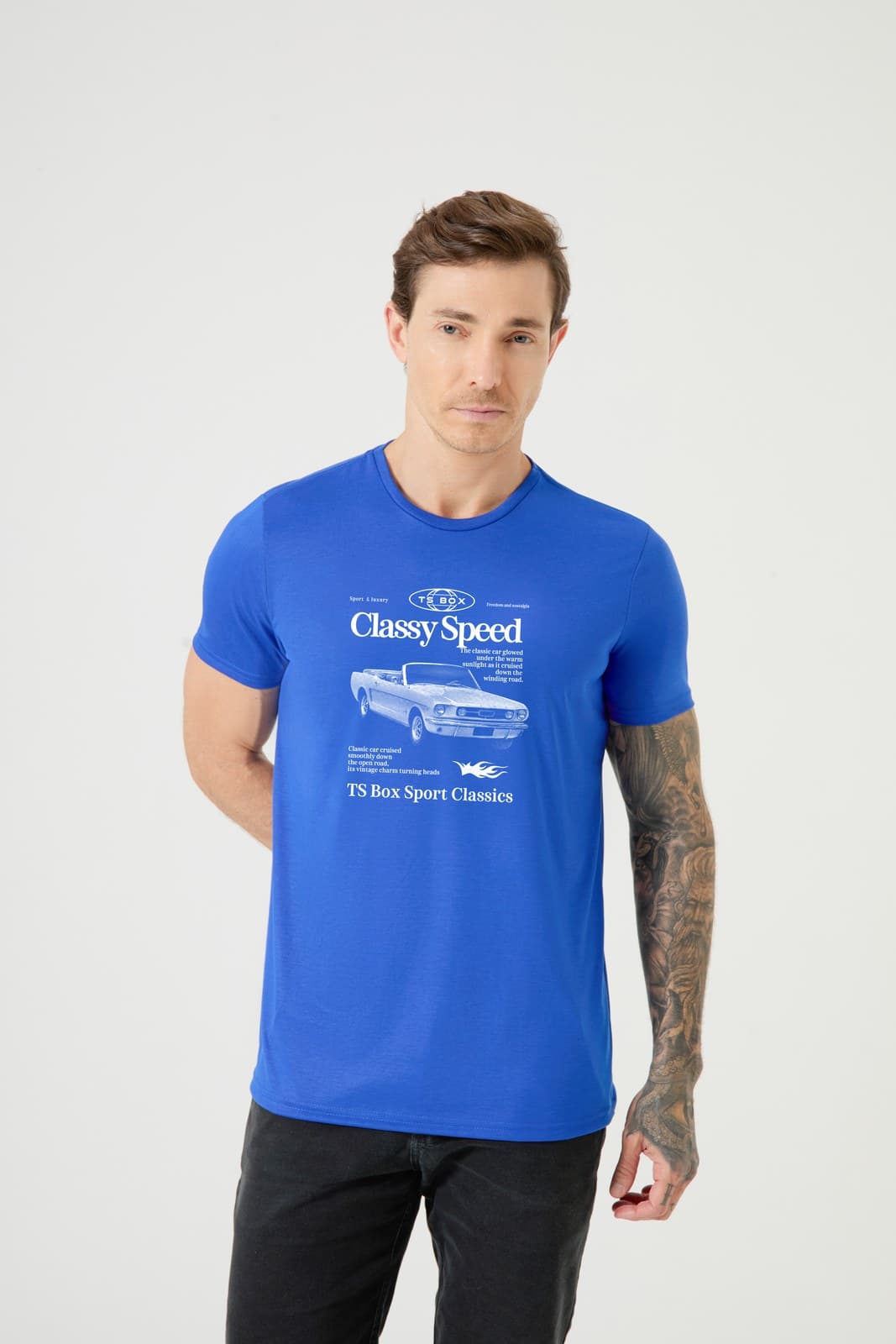 Camiseta Estampa TS Box Classy Speed